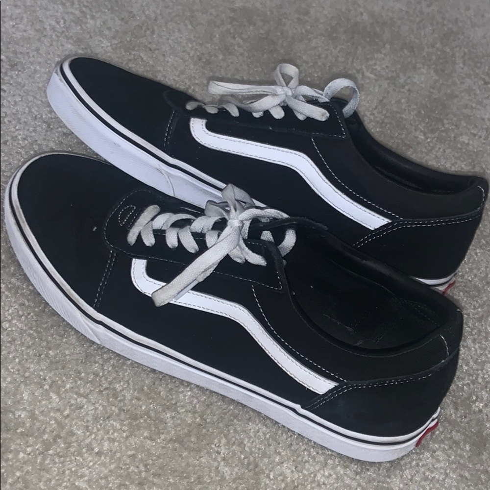 black old skool vans